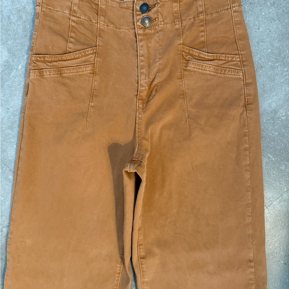 Women's Wide Leg Jeans in Rustic Orange Size 27 - Picture 3 of 9